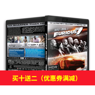 （READY STOCK）🎶🚀 Speed And Passion 7 [4K Uhd] [Hdr] [Diy Chinese Characters] Blu-Ray Disc YY