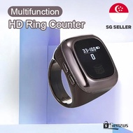【SG SELLER】OLED Screen Rechargeable Digital Tasbih Ring Multifunction Zikr Prayer Counter Vibrate