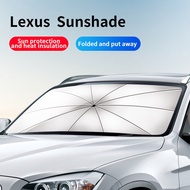 Car Windscreen Sunshade Car Front Window Uv Shield Folding Sunshade For Lexus CT200h ES250 ES300h IS