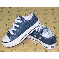 EUR size 23-34 children CONVERSE ALL STAR low aid sneakers blue student shoes
