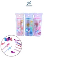 Cute Mermaid HB Pencil Set And Eraser SET With Rubber Cute Mermaid HB Pencil Set