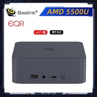Beelink EQR5 Windows 11 Pro Mini PC Desktop Computer AMD Ryzen 5 5500U DDR4 3200MHz 16GB RAM 500G SS