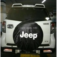 cover ban jeep katana rush terios crv old sarung ban jeep ferosa