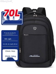 (New Date) Men's backpack, hiking backpack, large capacity travel luggage, 70 liter bag for trips