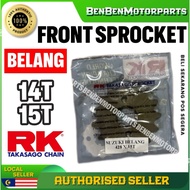 Suzuki Belang / Raider R150 Fi / GSX R150 RK 428 Front Sprocket 14T/15T