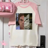 Dexter Morgan Inspired Harajuku T-Shirt - Pastel Colors & '00s Retro Grunge