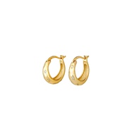 My Juvel 14K Gold 925 Sterling Silver Stardust Huggies Earrings Anting Anting Accessories For Women 