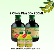 2 Olivie Plus 30x 250ml Free 2 Mini Olivie Plus 50ml