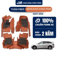 Fiber Leather Car Floor Mats for Mercedes R350-R500 (7 Seats) 2007-2016 7 seats ZKAPET