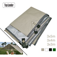 5X3M 4X3M 3X3M Awning Kalis Air Tarp Khemah Shade Ultralight Kanopi Taman sunshade Buaian Perkhemaha