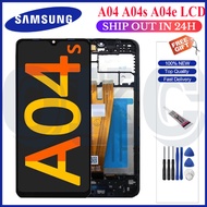 LCD For Samsung Galaxy A04 A04s A04e LCD with Frame Display Touch Screen Digitizer Assembly A045F A0