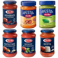 [Shop Hot Sale]Barilla Pasta Sauce Basil Red Pepper Garlic Ricotta Cheese Naples Genoa Pasta Sauce