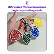 [Layer Up 3D PH] 3D Printed Harry Potter Inspired Hogwarts House Logo Keychain