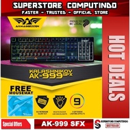 Armaggeddon Keyboard AK999 SFX - The Ultimate Gaming Keyboard - Free Mousemat Alcatroz