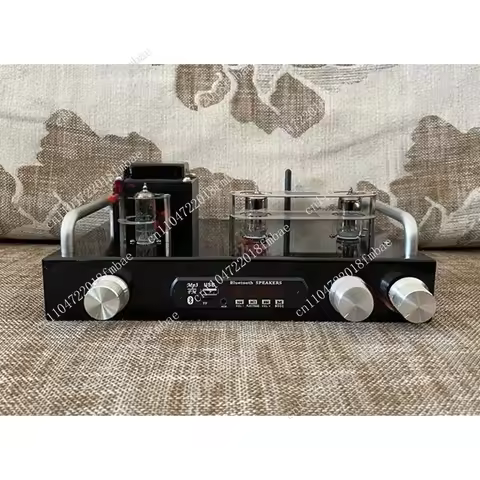 12AX7B Vacuum Tube Preamplifier Diy Kit ，Bth 5.0 ，Supports Usb Fm Aux for HIFI Amplifier Audio