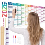 【Grid Layout】2026 Desk Calendar / Study Planner / Exam Preparation / Daily Schedule Organizer / Acad