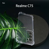 Realme C61 GT 7 Pro Realme C75 Soft TPU Transparent Clear Crystal Back Case Cover Silicone Casing