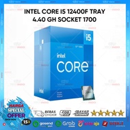 Processor Intel CORE I5 12400F 4.40 GHz With BOX LGA 1700 - GARANSI 3 TAHUN 
