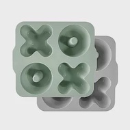 土耳其minikoioi-XO造型矽膠模具2入組-抹茶綠