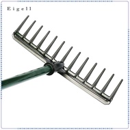 Eigell Durable Golf Sand Rake Head Golfer Course Sand Bunker Organizer Rake 35x8cm
