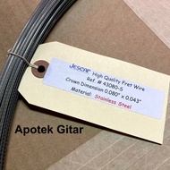 Jescar Fret Wire 43080 S Stainless Steel Small | Suitable for Acoustics