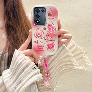 Silicone case For VIVO Y100 5G Y27S Y17S Y36 Y22S Y02 3D doll + bracelet design Cute for girls Y17/Y