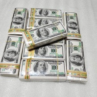 (Giá sỉ 10 cục)Tiền Đô la Mỹ 2 màu hàng mã/Giấy cúng tiền đô âm phủ