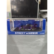 Street Warrior Porsche RWB993 Purple Armygirl