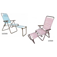【JFW】 3V Lazy Chair With 36mm Flat String/ 32mm Pipe/ Sunlight Chair/ Leisure Chair With COPPER HAMMERTONE Frame