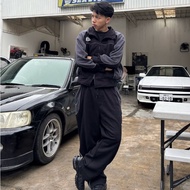 WP COMPANY - ONE SET JACKET DOUBLE ZIPPER BOXY SHADOW BLACK