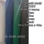 Luxury Motif Plastic Fiber Fence Cover