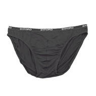 Byford Bamboo Fiber Smooth Mens Underwear Triangle Pants Low Waist Antibacterial Pure Color Youth Su