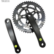 Double Chainring Set 34/50T Teeth Fully Machined Finish Lightweight And Strong