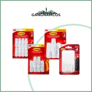 3M	Command Multi-Purpose Hooks – XL 1p(6.8kg) / XL 2p (4.5kg) / L 4p (2.2kg) / M 6p (2kg) / S 8p (45