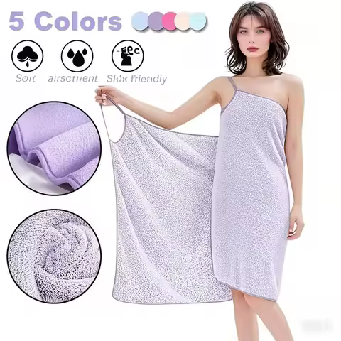 70X140cm Super Soft Quick Dry Wearable Bath Towel for Women Lightweight Absorbent Pool Yoga Travel S