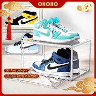 【OHOHO】Acrylic Shoe Box Luggage Storage Shoe Box Can Stack Shoe Rack Shoe Storage Box