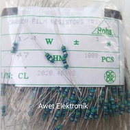 resistor 47r 1/4w resistor 47R 1/4W resistor 47 ohm 1/4 watt
