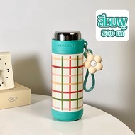 เคลือบเซรามิก แก้วกาแฟพกพา แก้วน้ำสแตนเลส316 แก้วเก็บความเย็น ขวดน้ำแก้วเก็บความเย็น  เก็บความร้อน-เ