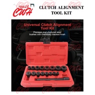 17PCS UNIVERSAL CAR CLUTCH ALIGNMENT FLYWHEEL HOLE CENTER Centering Mandrel TOOL KIT CWH TOOLS SDN B