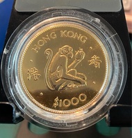 香港政府唯一套發行金幣  全部40年歷史之久  香港政府發生生肖金幣  原盒、有證書、原裝  重量：15.97g(約1/2安士）22k  優惠直購價：  1980年 𤠣年 $8,800  1981年 雞年  $9,000