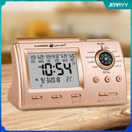 [Wishshopeljj] Azan Alarm Clock Snooze Temperature Father's Day Gift Decoration Digital Prayer Alarm Azan Alarm Table Clock