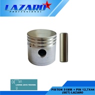 Piston 51mm+Pin 12.7x44 (set) Lazaro