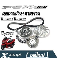 ชามหน้าpcx160 ชุดใหญ่ พีซ๊เอ็กซ์160 New Honda Pcx160 2021 2022 2023 ชุดชามข้าง ชามหน้า ชามตัวนอก สาย