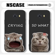 Samsung A9 Pro / C9 Pro cute And cute Cat Case | Samsung Phone Case Comprehensive camera Protection