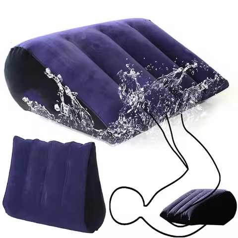 Inflatable Pillow Flocking Love Position Cushione Bed Wedge Furniture Sofa Adults Games Couples Aid 