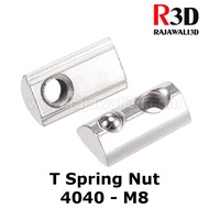 T Nut M8 Tee Nut T Spring Nut 40-M8 Aluminum Profile 4040
