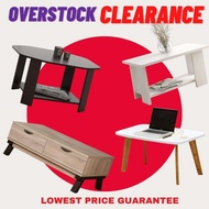 [LOWEST] Warehouse Overstock Clearance Coffee table meja kopi kayu side table meja murah kitchen cabinet