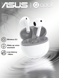 Asus As-ui 無線耳塞式麥克風半入耳式降噪耳機附麥克風耳罩式耳機適用於 Iphone/android/ios
