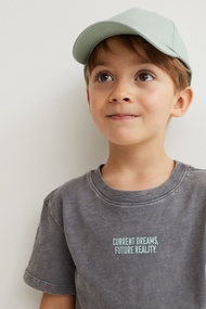 Áo thun cotton 2 túi bé trai HM Authentic