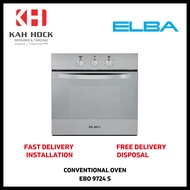 ELBA EBO 9724 S 53L BUILT IN CONVENTIONAL OVEN - 1 YEAR MANUFACTURER WARRANTY + FREE DELIVERY